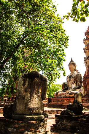 Antiques in Ayutthayaの写真素材