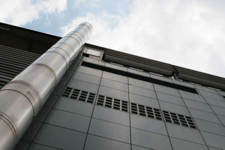 moden building and sky