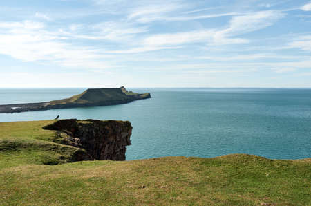 Rhossili bayの写真素材