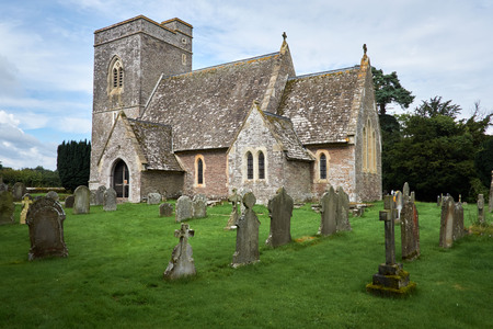 St Gastyn's Church, Llangasty Talyllyの写真素材
