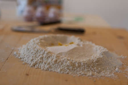Process of making pasta at home