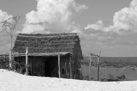 wooden houseの写真素材