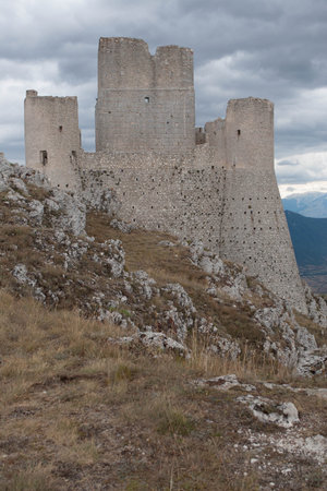 Rocca Calascio in Abruzzo Italyのeditorial素材