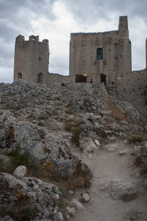 Rocca Calascio in Abruzzo Italyのeditorial素材