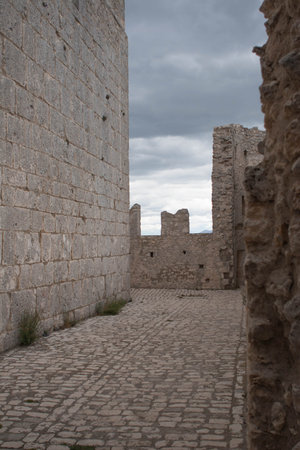 Rocca Calascio in Abruzzo Italyのeditorial素材