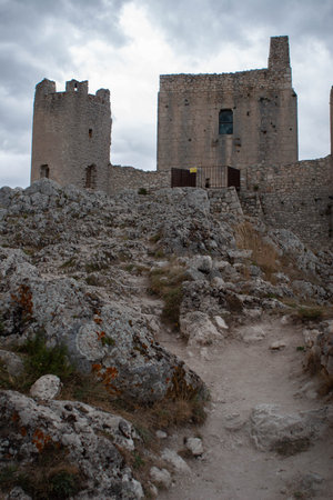 Rocca Calascio in Abruzzo Italyのeditorial素材