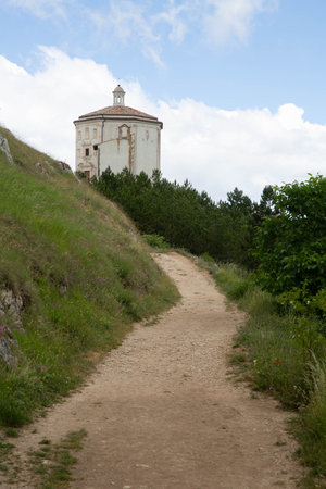 Rocca Calascio shot during the dayのeditorial素材