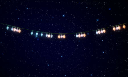 christmas light bulbs の写真素材