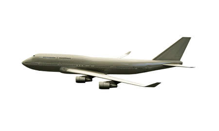 airplane isolated on white background