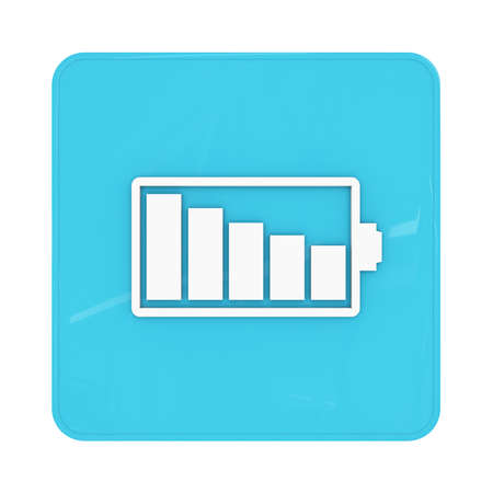 battery icon isolated on white background