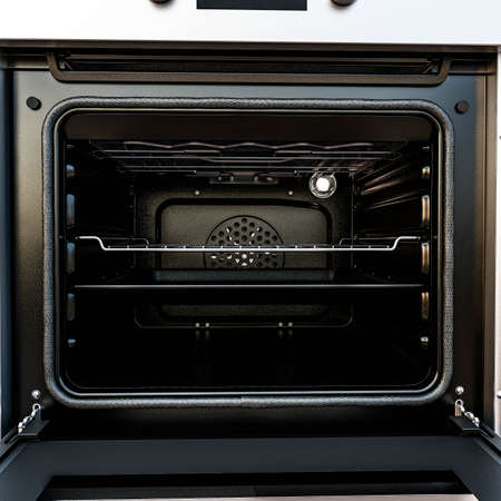 stove isolated on white background 3d illustration
