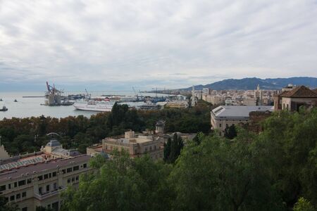 port of Malagaの写真素材
