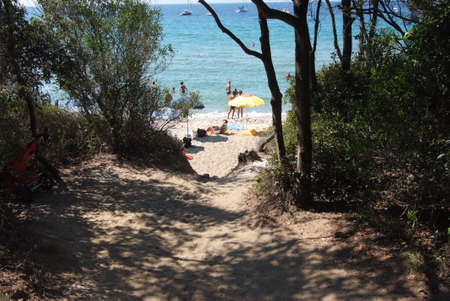 cala violina maremmaの写真素材