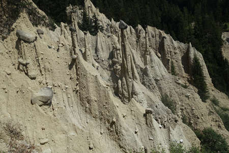 land dolomites puster valleyの写真素材