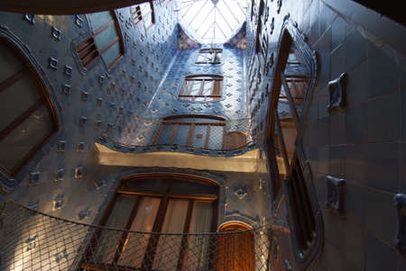 interior of a buildingの写真素材