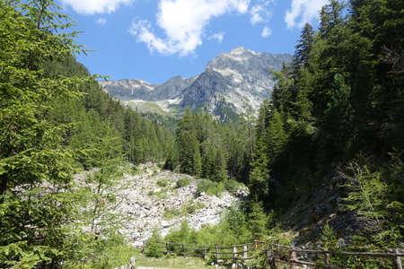 regional park of the dolomites trentino alto adigeの写真素材