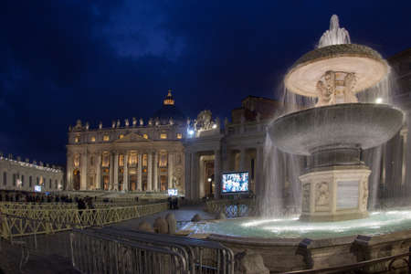 San Pietro church in Rome, Vatican cityのeditorial素材