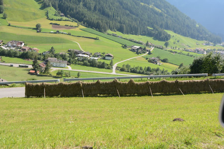 anterselva valley val pusteria trentino alto adigeの写真素材