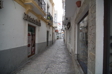 historic center of gibraltarの写真素材