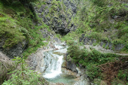 waterfalls of Sappadaの写真素材