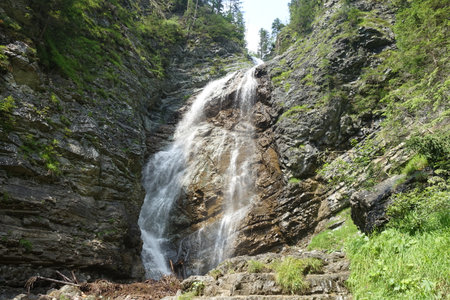 Val Visdende waterfallsの写真素材
