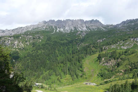 excursion to the alps of carnia for the lakes of obeの写真素材
