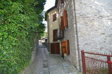 historic center of montecretoの写真素材