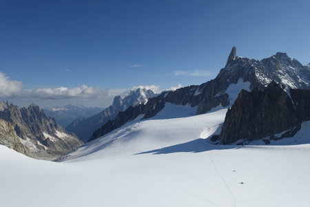 mont blanc aosta valleyの写真素材