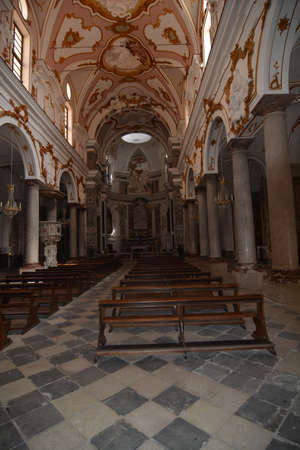 duomo du trapani sicilyの写真素材