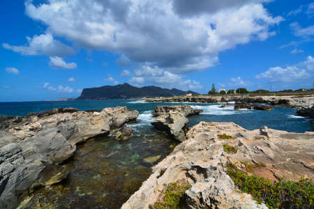 favignana island sicilyの写真素材