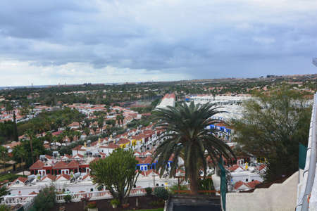 city of maspalomas island gran canariaの写真素材