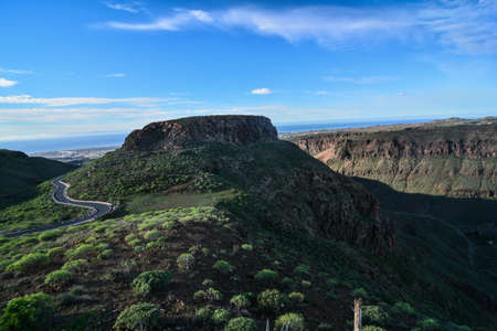 internal promontory of the island of Gran Canariaの写真素材