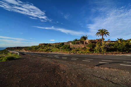 internal promontory of the island of Gran Canariaの写真素材