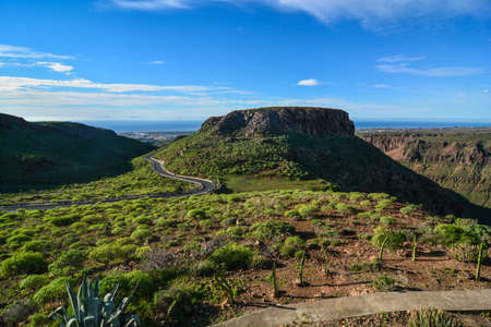 internal promontory of the island of Gran Canariaの写真素材