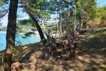 krk island beachesの写真素材