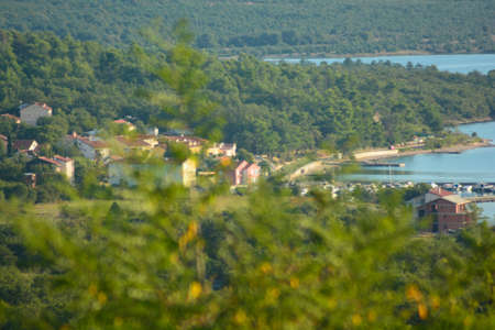 island of krkの写真素材