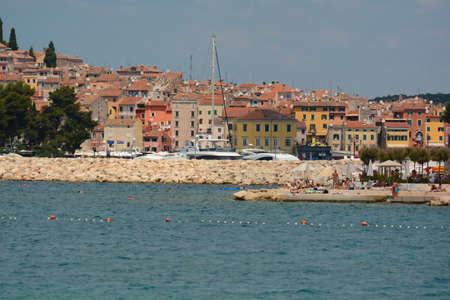 rovinj pearl of istriaの写真素材