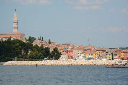 rovinj country of istriaの写真素材