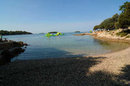 coast of istria near vrsarの写真素材