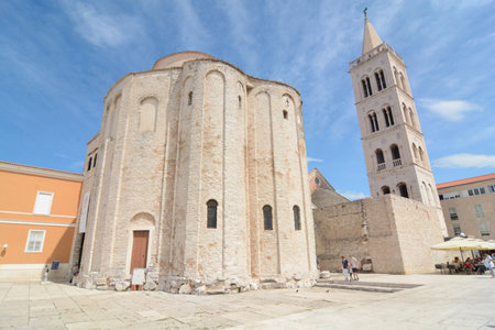 church san donato in zaravecchia biogradのeditorial素材
