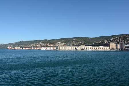 city of triesteの写真素材
