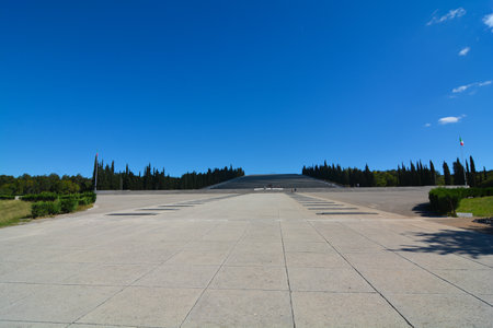 Redipuglia military shrineの写真素材