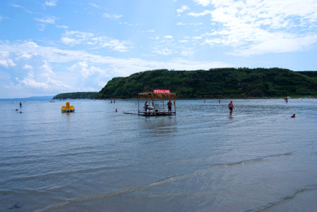 small island of susak northern part of croatiaの写真素材
