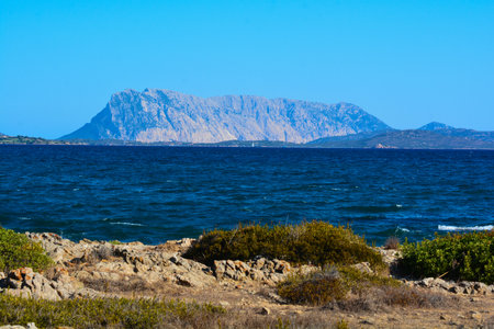 Tavolara island Sardiniaの写真素材