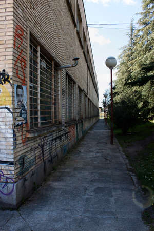 Architecture of the Universidad Complutense de Madrid, Faculty of Fine Artsのeditorial素材