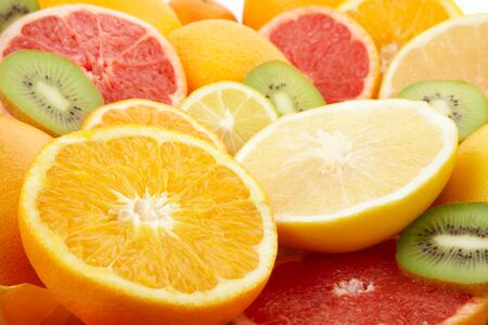 Citrus backgroundの写真素材