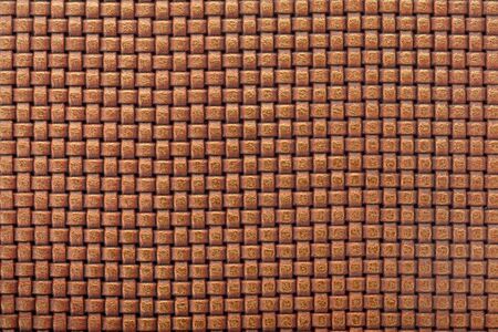 Leather background with interlaced design