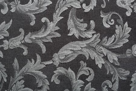 Damask, black pattern texture backgroundの写真素材