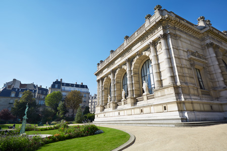 Palace Galliera exterior and garden view in Parisのeditorial素材