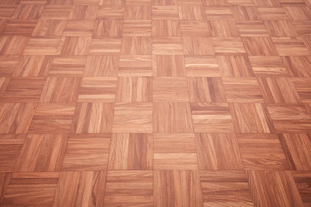 Brown wooden tiled floor texture backgroundの写真素材